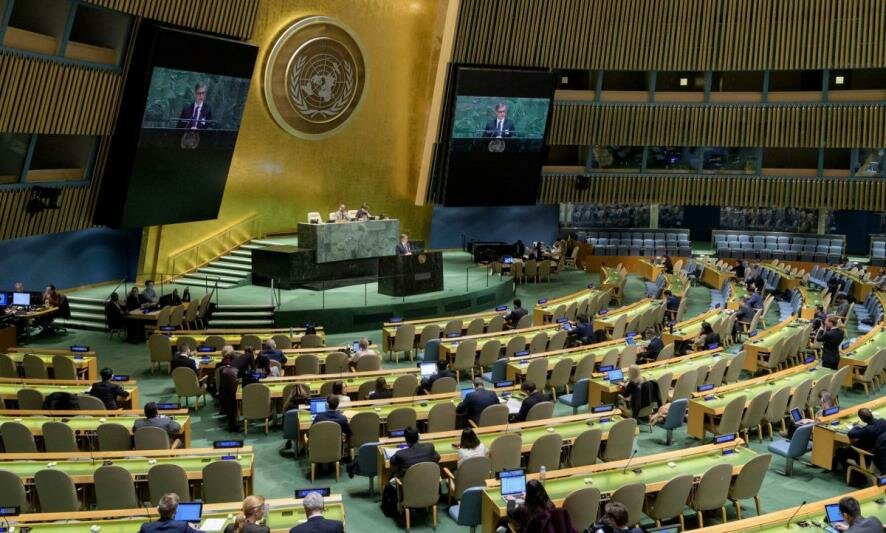 Совбез ООН принял резолюцию, требующую прекращения огня в Газе