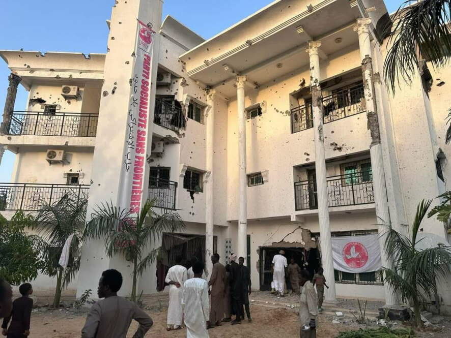 28 февраля утром правительство Чада сообщило об атаке на здание Национального управления безопасности