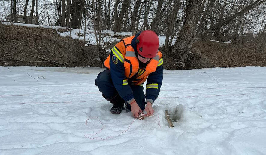В Саратовской области введён временный запрет выхода граждан на лёд