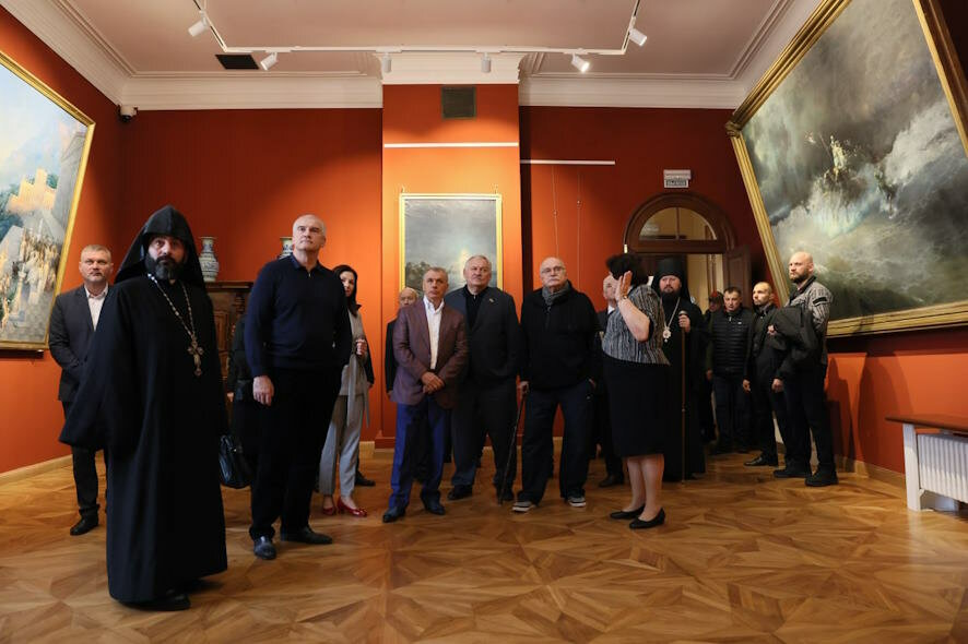 После реконструкции в Феодосии открыта Галерея Айвазовского