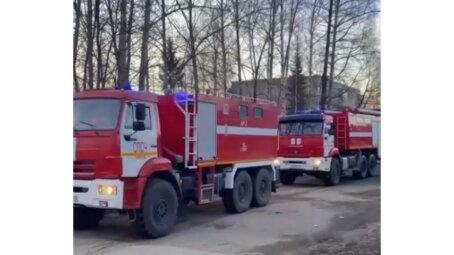 Колонна кировских спасателей направилась в Оренбургскую область