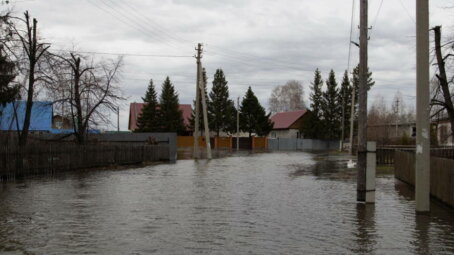 Уровень воды в районе Кургана стремительно приближается к отметке 9 метров