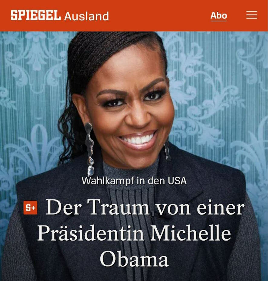 Der Spiegel: Байден может отказаться от участия в выборах в пользу Мишель Обамы