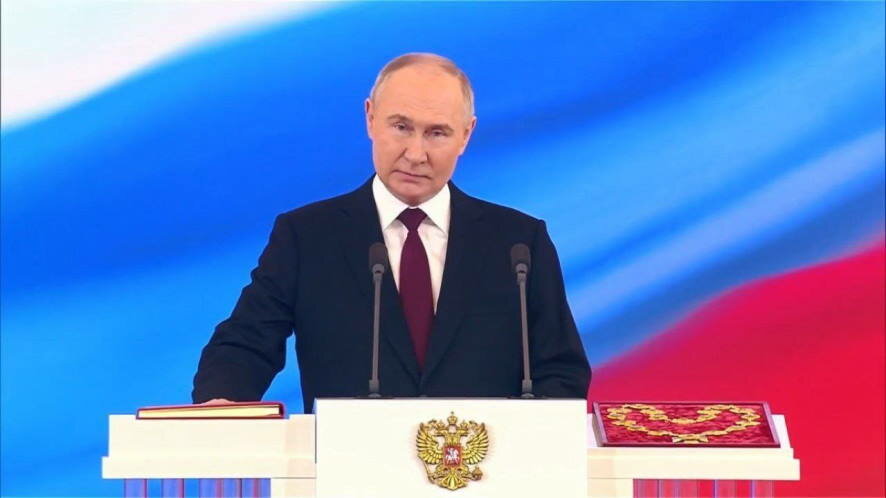 Сергей Собянин поздравил Владимира  Путина с вступлением в должность Президента Российской Федерации