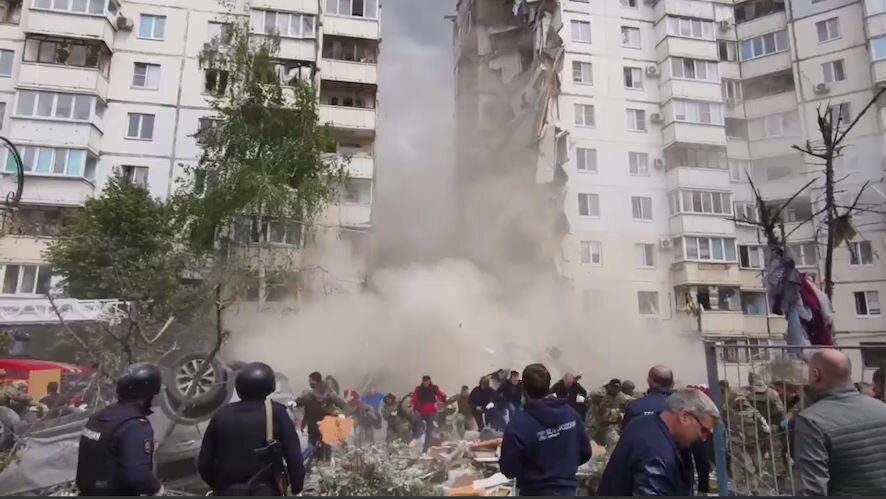 Тело седьмого погибшего извлекли из-под завалов дома в Белгороде — МЧС России