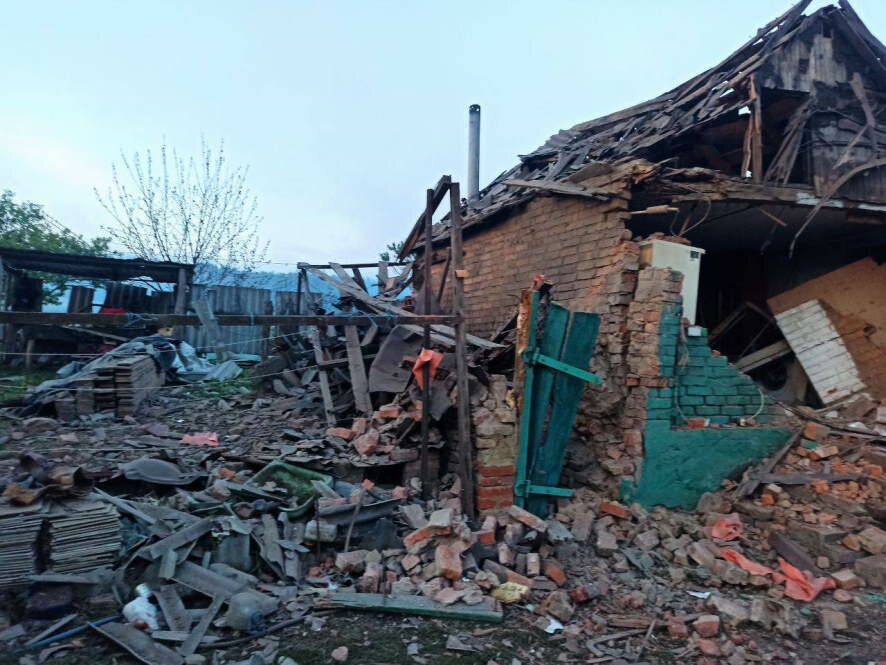 С раннего утра село Щетиновка Белгородского района подвергается массированным обстрелам со стороны ВСУ