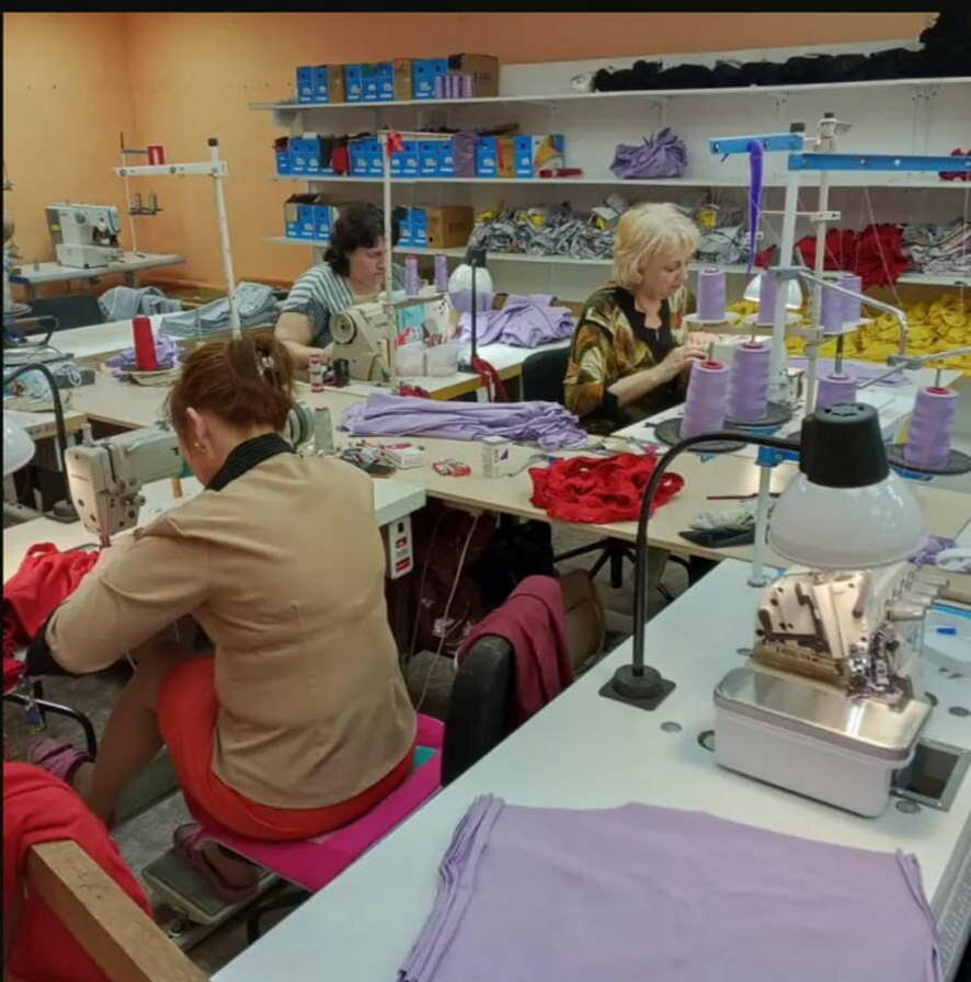 В Самойловском районе заработал цех по пошиву текстильных изделий