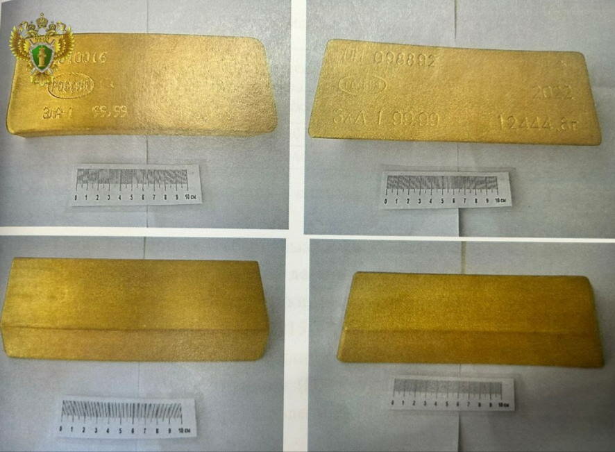 В Домодедово двое мужчин осуждены за контрабанду слитков золота на общую сумму более 127 млн рублей