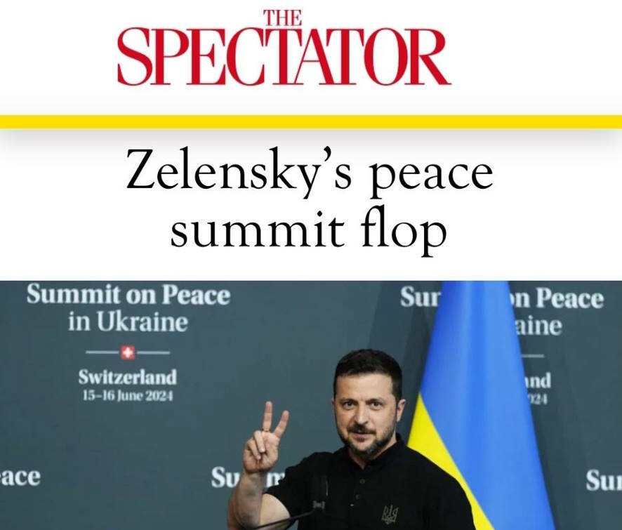 «Провал мирного саммита Зеленского»: Запад подводит печальные итоги швейцарского саммита