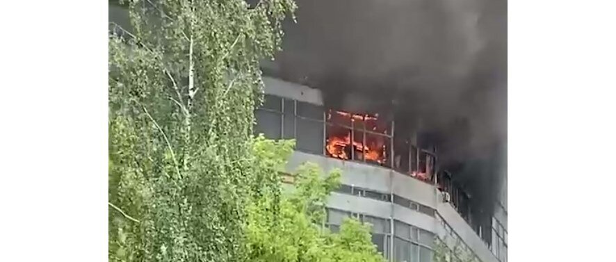 В научном городке Фрязино произошло возгорание в здании НИИ «Платан»