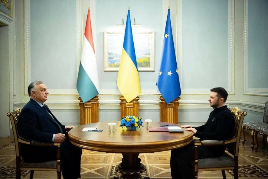 Орбан приехал в Киев и попросил Зеленского рассмотреть возможность прекращения огня перед мирными переговорами