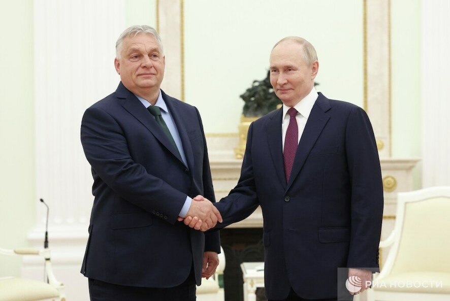 Главное из заявлений Путина и Орбана после переговоров в Москве