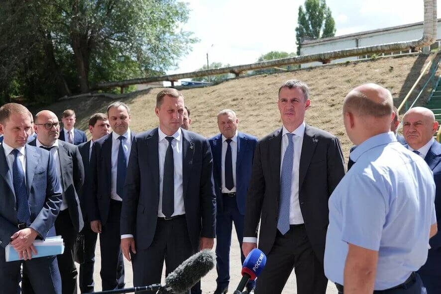 Дмитрий Патрушев совершил рабочую поездку в Саратовскую область