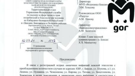 Больше 200 человек отравились в кабардино-балкарском Баксане