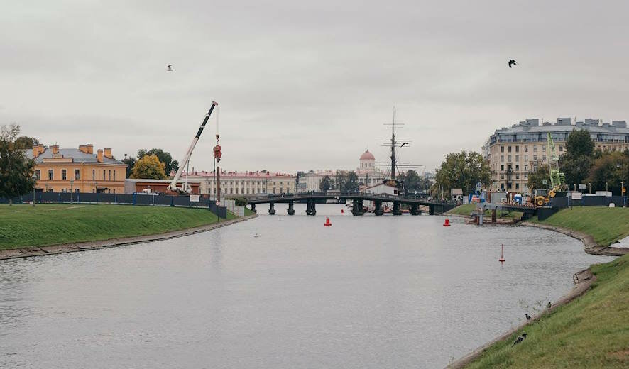 В Петербурге начали капитальный ремонт Кронверкского моста