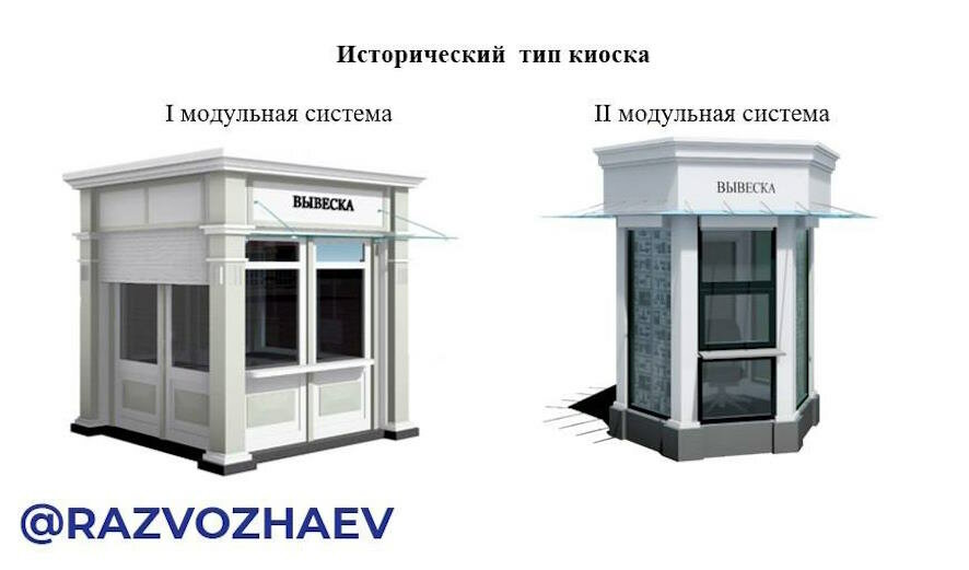 Развожаев рассказал, как будут выглядеть нестационарные торговые объекты в Севастополе