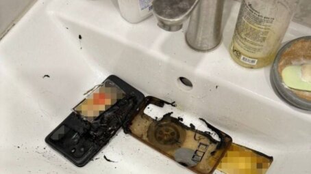 9-месячный младенец получил ожоги от загоревшегося телефона, находившегося рядом с ним