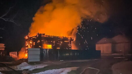 В Смоленской области на пожаре погибла бабушка и двое внуков