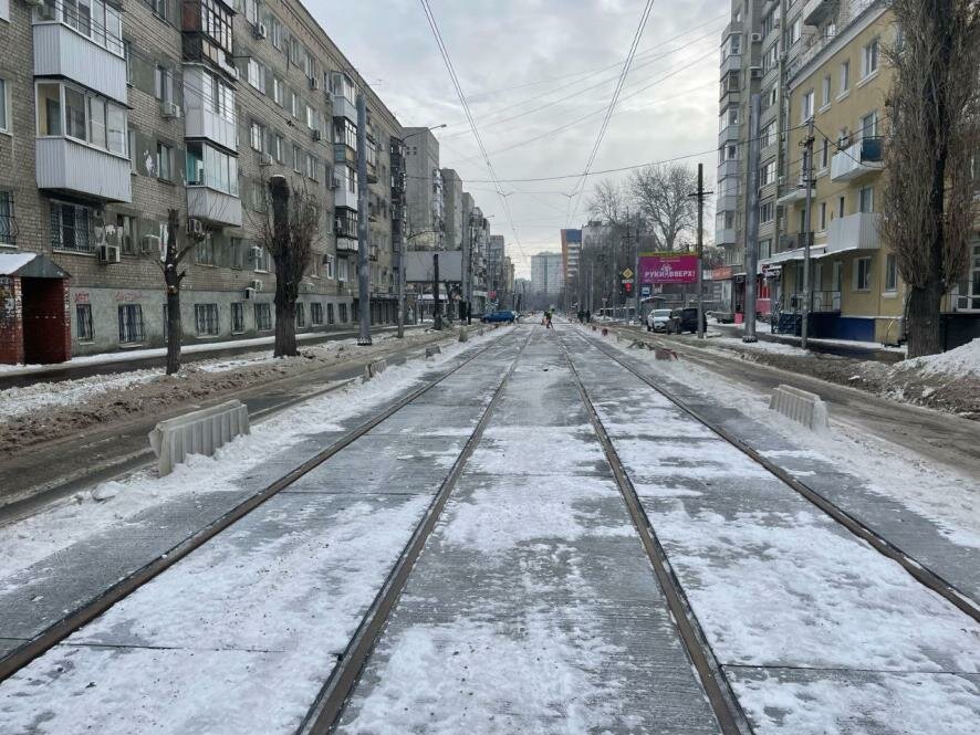 В Саратове на улице Слонова открыли для движения легкового автомобильного транспорта