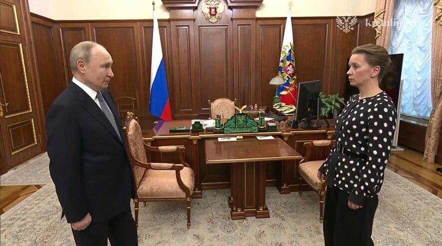 Владимир Путин встретился с Ольгой Чебнёвой, вдовой Героя России Сергея Чебнёва