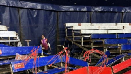 В цирке под Самарой рухнули трибуны. Пострадали двое – ТК 112