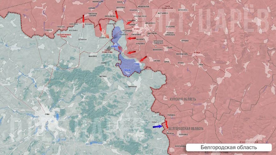 О ситуации в приграничных районах Белгородской и Курской областей 19 марта