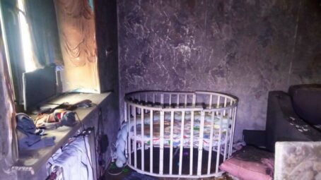 В Красноярске на пожаре погибли двое детей