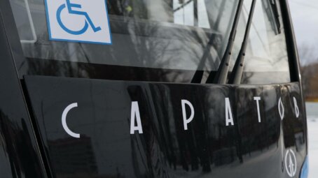 Львята сегодня вышли на техническую обкатку 3-го трамвайного маршрута в Саратове