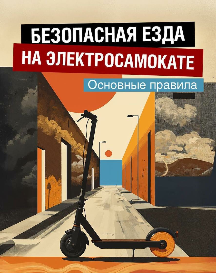 Саратовцам напомнили о правилах езды на электросамокатах