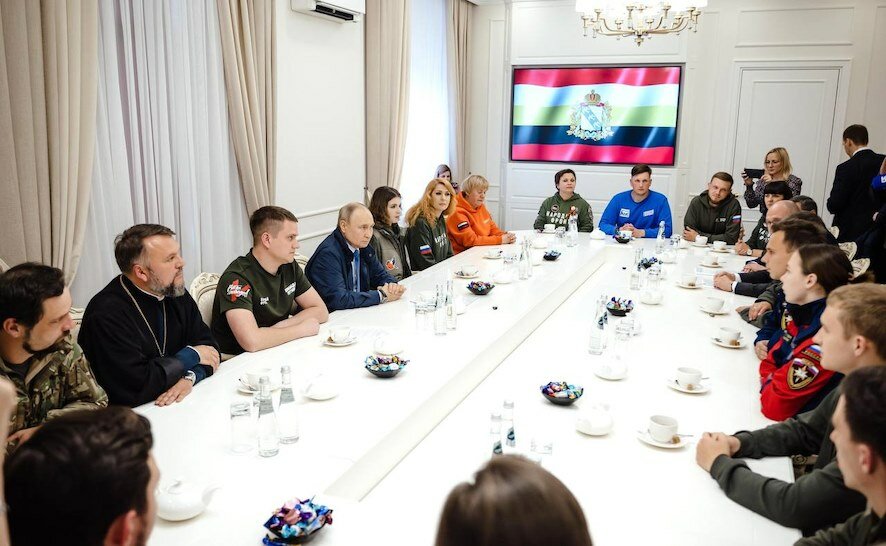 Владимир Путин совершил рабочую поездку в Курскую область
