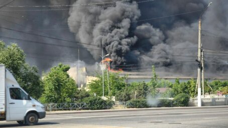 В Мелитополе произошло возгорание в производственном цехе одного из промышленных предприятий