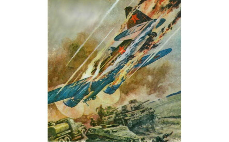 26 июня 1941-го Николай Гастелло совершил так называемый «огненный таран», погибнув во время боевого вылета