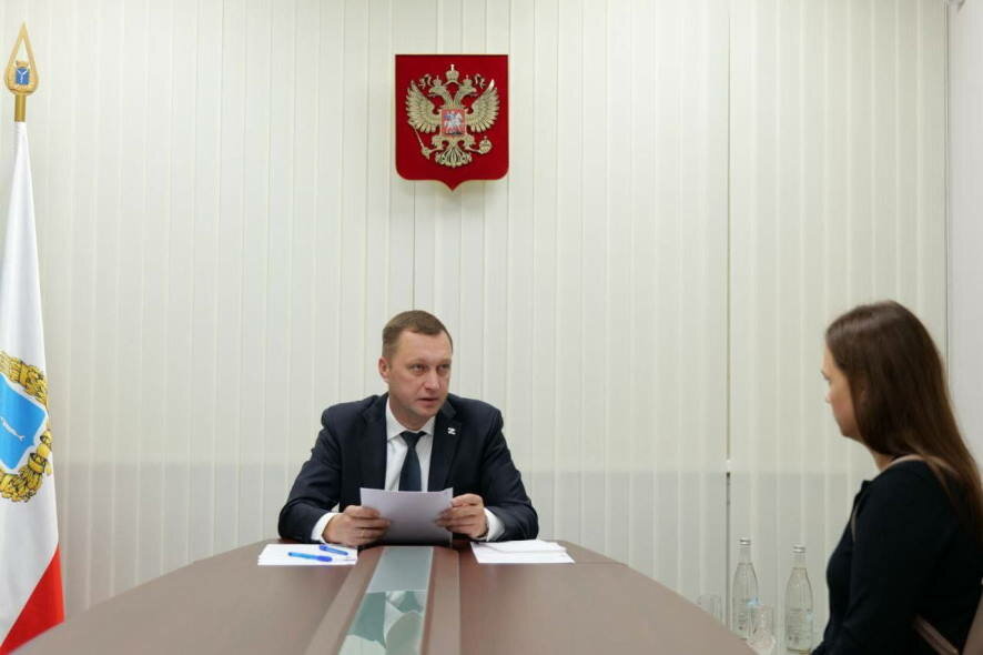 На площадке приемной Президента сегодня Роман Бусаргин провел личный прием граждан