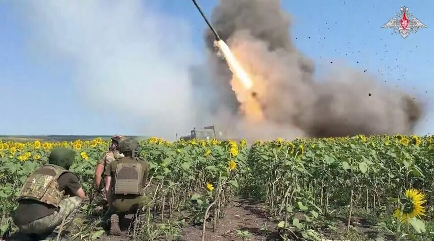 Фронтовая сводка к исходу 13 августа