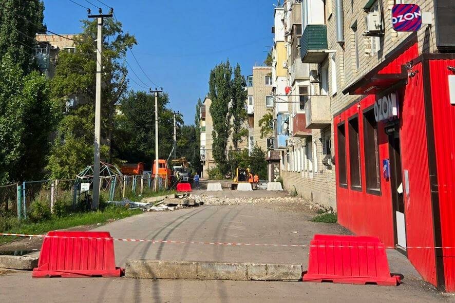 В Ершове проводятся аварийно-восстановительные работы в пострадавшем многоквартирном доме на ул. Космонавтов