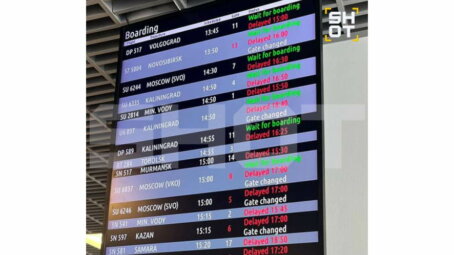 Около 60 рейсов задержано в аэропорту Санкт-Петербурга из-за введённых ограничений