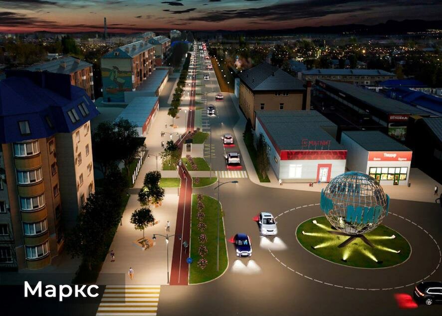 В Марксе и Новоузенске благодаря победе во Всероссийском конкурсе появятся благоустроенные пешеходные зоны