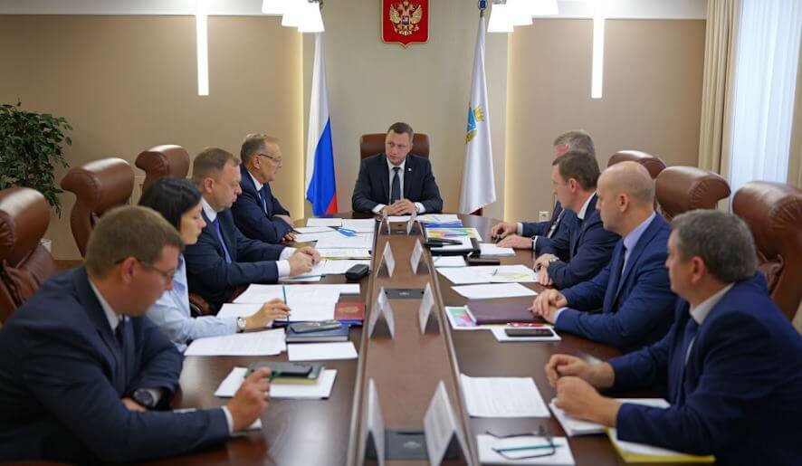 Механизмы развития строительной отрасли Саратовской области обсудили в Правительстве региона