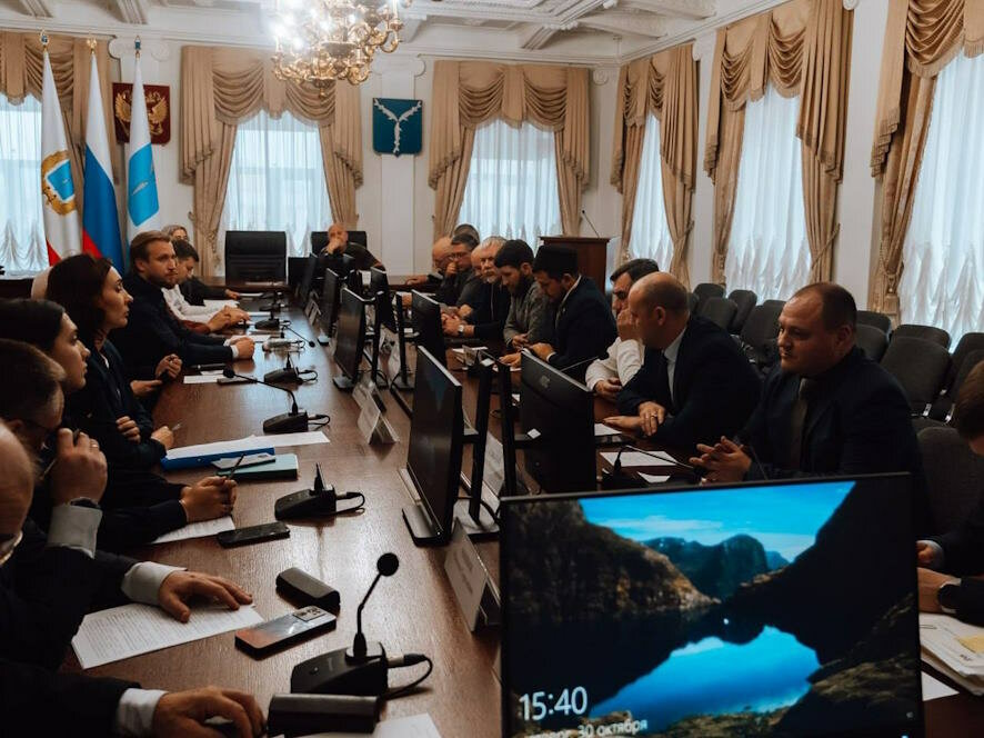 Члены Общественной палаты Саратова обсудили новую концепцию Городского парка