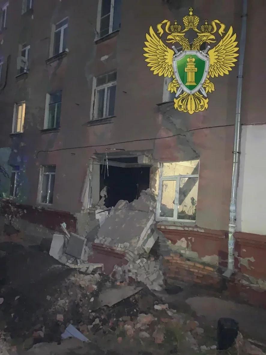 В Саратове обвалилась стена пятиэтажного дома