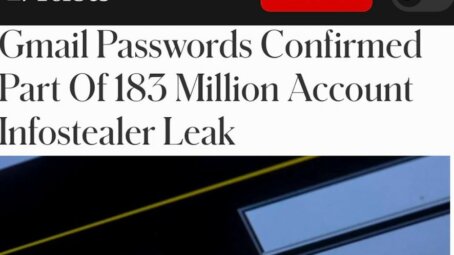 183 миллионов аккаунтов Gmail оказались в утечке данных