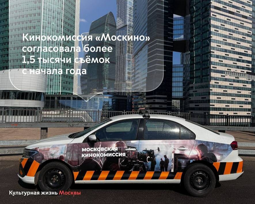 При поддержке кинокомиссии «Москино» снято уже более 3,2 тысячи проектов