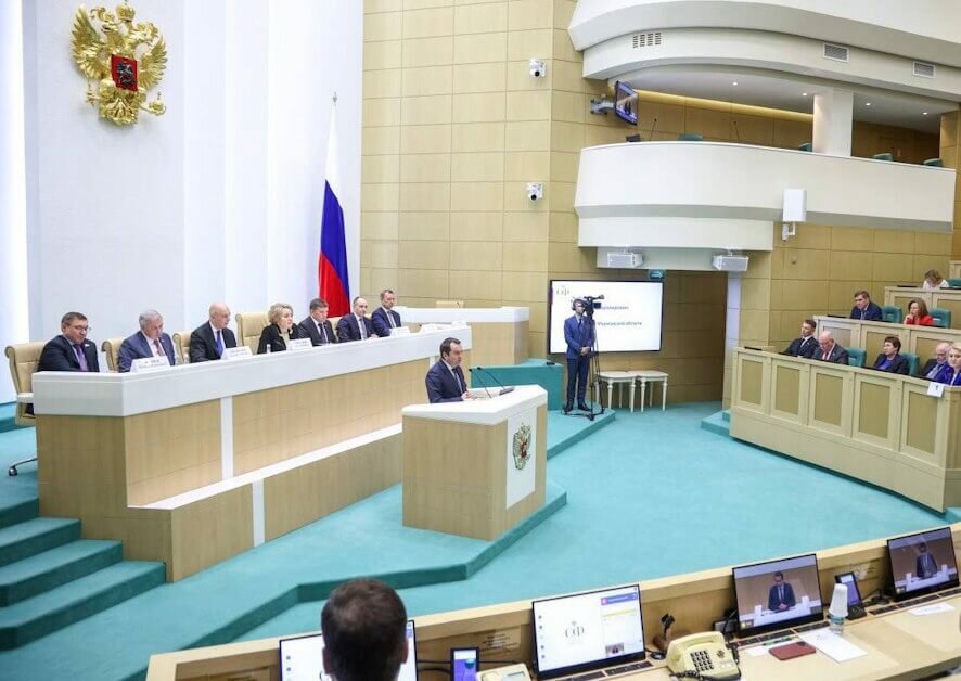 Спикер Саратовской областной Думы Алексей Антонов рассказал об участии в парламентских слушаниях в Совете Федерации