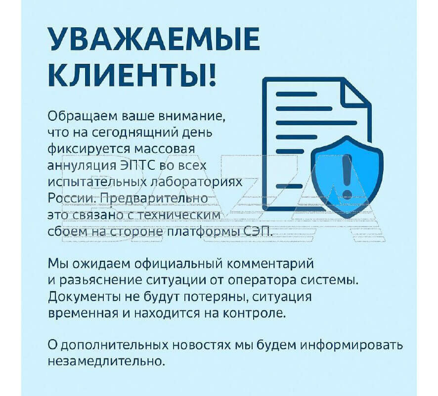 Произошел масштабный сбой на сайте электронных ПТС