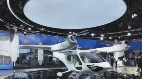 В Китае представили беспилотное аэротакси будущего