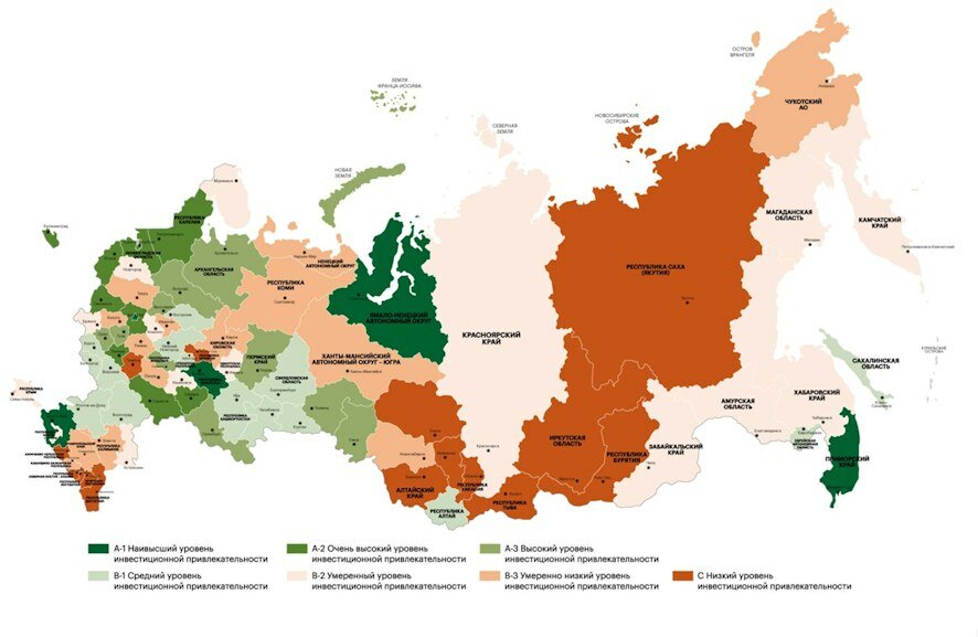 Саратовская область сохранила высшие позиции в рейтинге инвестиционной привлекательности