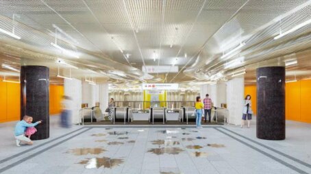 Утверждена архитектурная концепция станции «Кленовый бульвар» Бирюлёвской линии метро