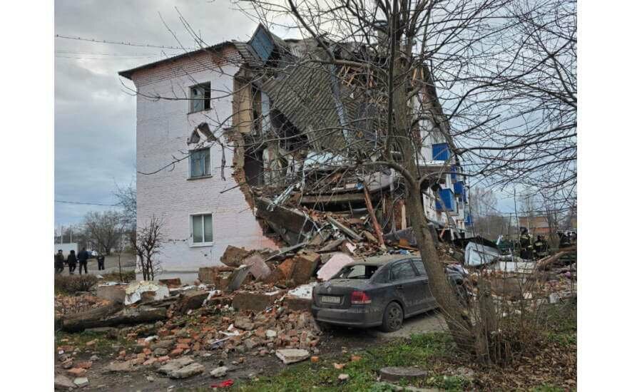 Взрыв газа в поселке Куркино в Тульской области устроил один из жильцов во время ремонта