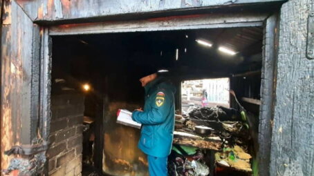 На пожаре в Ершове Саратовской области погибла семья