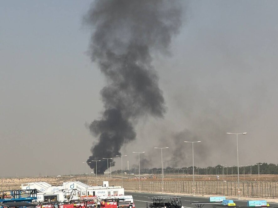В Дубае разбился самолет